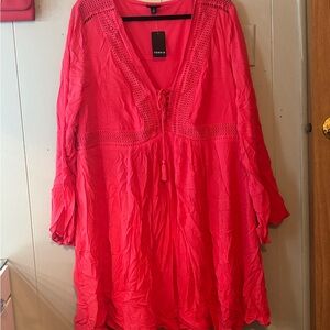 Torrid Hot Pink Dress